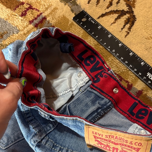 Levi's Light Wash Straight Jeans Boys 12 - Picture 5 of 7